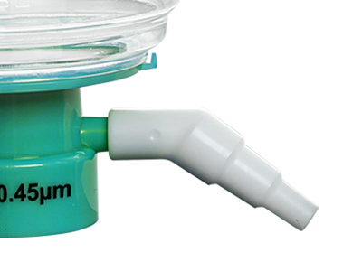 傾斜軟管接頭設計，連接真空管路更為便捷